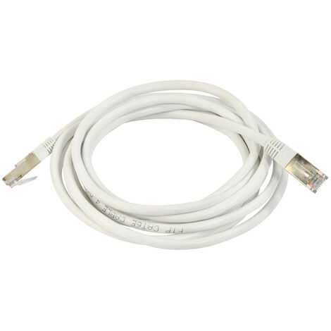 Câble RJ45 / RJ45 catégorie 6 longeur  3M blindée