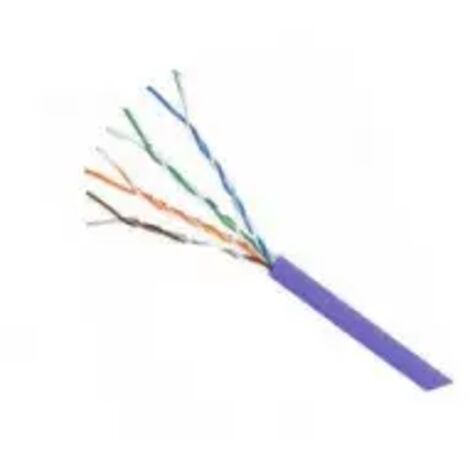 Câble RJ45 violet CAT6A F/UTP 4 pairs LSOH 500MHZ - au mètre