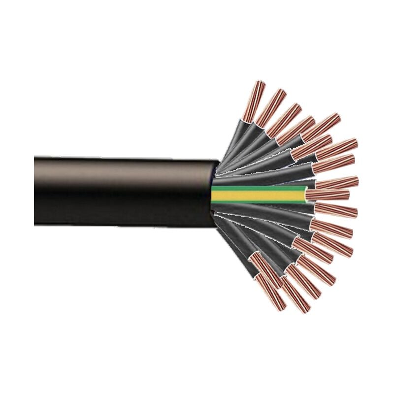 Cable RO2V 19G1.5mm² à la coupe (minimum 10m)