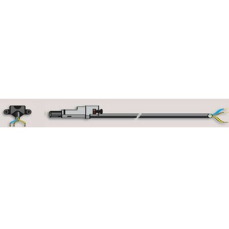 Câble RRF noir 2,5m opérateur RTS et IO SOMFY