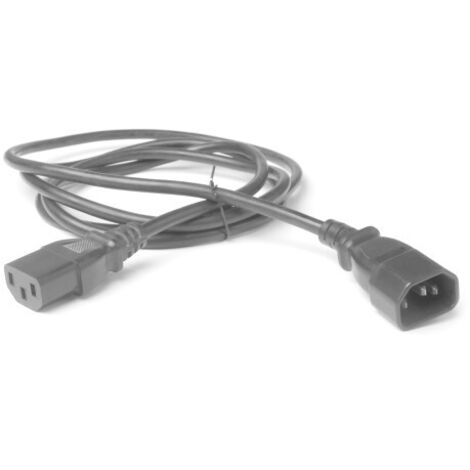 CABLE SALIDA IEC C14/C13 1.8m 10A