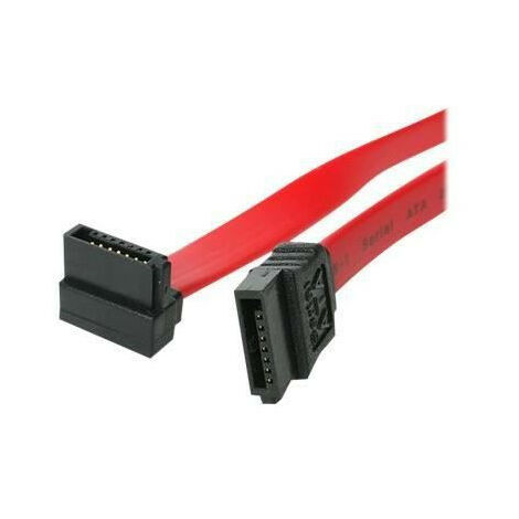 Câble SATA a angle droit de 20 cm - Câble SATA a angle droit de 20 cm - Cordon Serial ATA coudé - SATA8RA1