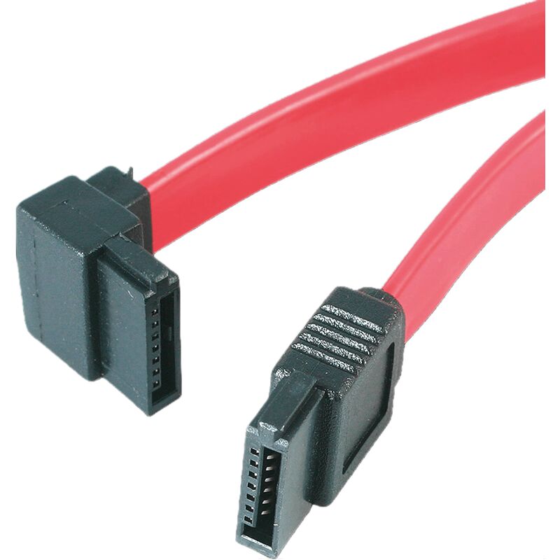 

Cable sata acodado 0.50 M Rojo
