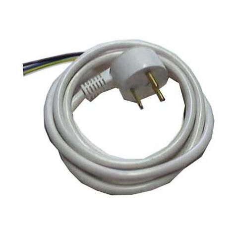 Câble secteur 3x2,5 mm - 1,45 m 481281729072 pour Plaque de cuisson LADEN