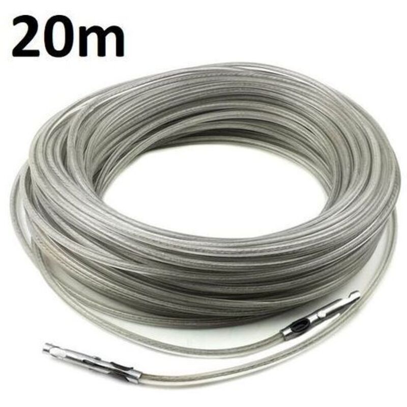 Cable sellado / lona a medida, longitud 20 metros