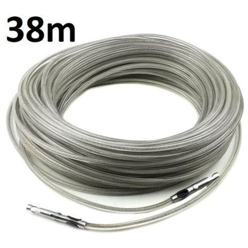 Cable sellado / lona a medida, longitud 38 metros