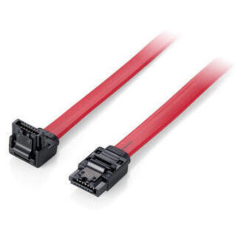 CABLE SERIAL ATA III EQUIP ACODADO 0.5M CON CLIP DE SEGURIDAD   111902