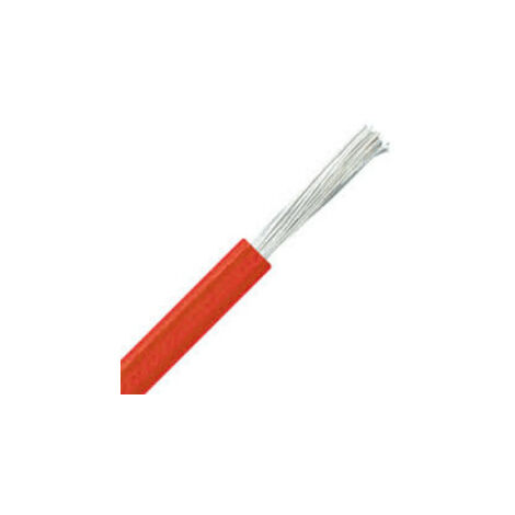 Cable Silicona 1,5mm 300/500v Rojo Heat180sif-1.5rd