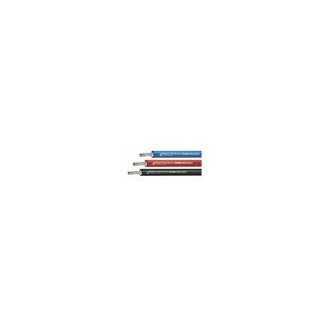 Cable solaire 4 mm2 rouge au mêtre