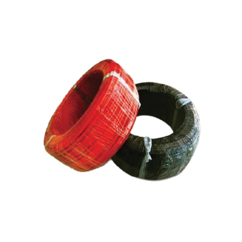 càble solaire photovoltaà¯que 4 mmq unipolaire de couleur rouge pour le raccordement professionnel de panneaux solaires photovoltaà¯ques (bobine de