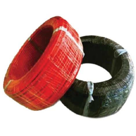 V-TAC PV Cable 6 sq. mm - Accessoires pour panneaux solaires - 100M/Rouleau - Noir