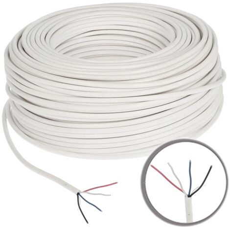 Câble sonnette PVC 4 x 0,8 mm² YR