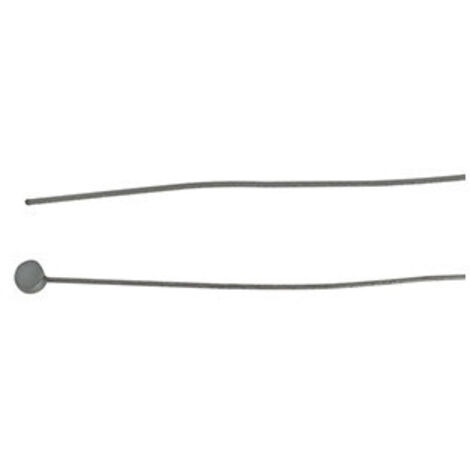 Câble souple à embout tonneau - Longueur totale : 2200mm Ø: ext: 1,2mm
