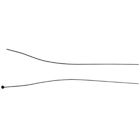 Câble souple à embout tonneau UNIVERSEL longueur 2200 mm