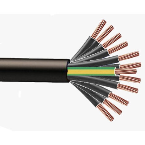 Cable souple H07RNF 12G2.5mm² à la coupe (minimum 10m)