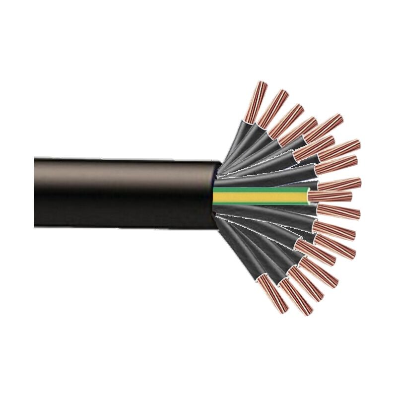 Cable souple H07RNF 19G2.5mm² à la coupe (minimum 10m)