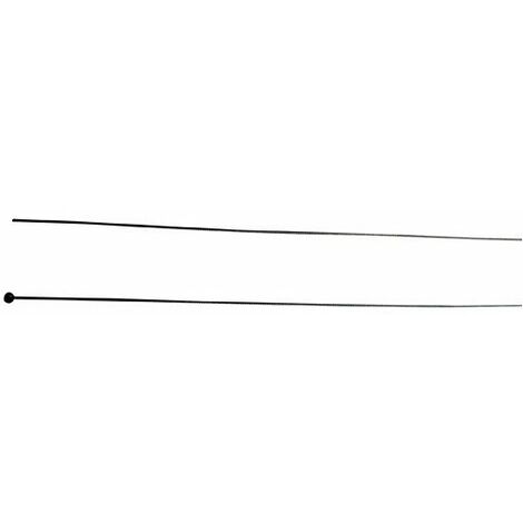 Câble souple UNIVERSEL à embout tonneau diamètre 6 mm - longueur 2000 mm