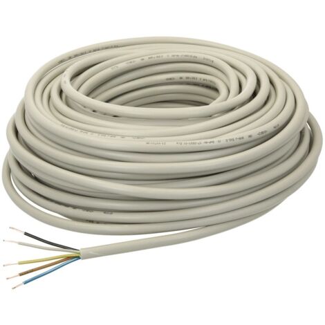 Câble sous gaine PVC 5 x 2,5 mm² NYM-J