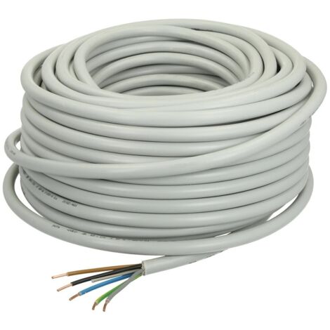 Câble sous gaine PVC 5 x 6 mm²  NYM-J