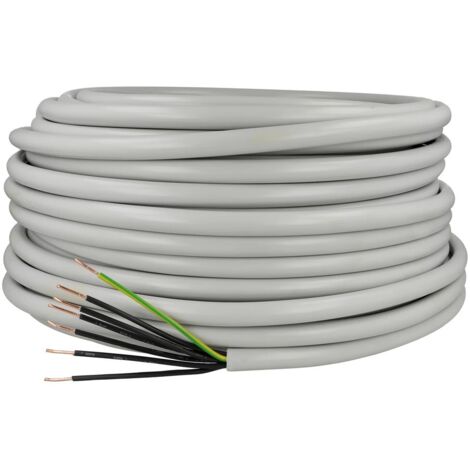 Câble sous gaine PVC 7 x 1,5 mm² NYM-J
