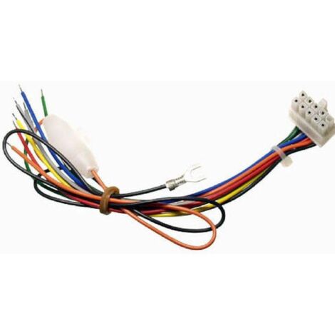 CABLE SPECIFIQUE AUTORADIO ISO PIONEER 12pins 27x10mm DEH