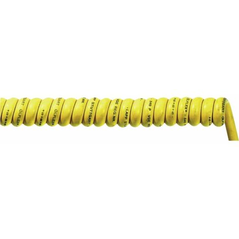 Câble spiralé LAPP ÖLFLEX® SPIRAL 540 P 71220118 1500 mm / 4500 mm 4 G 0.75 mm² jaune 1 pc(s) X79020