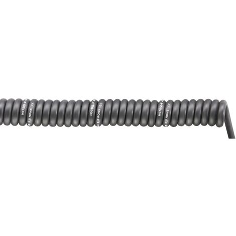 Câble spiralé LAPP SPIRAL H07BQ-F 70002761 2000 mm / 6000 mm 5 G 1.50 mm² noir 1 pc(s) V578261
