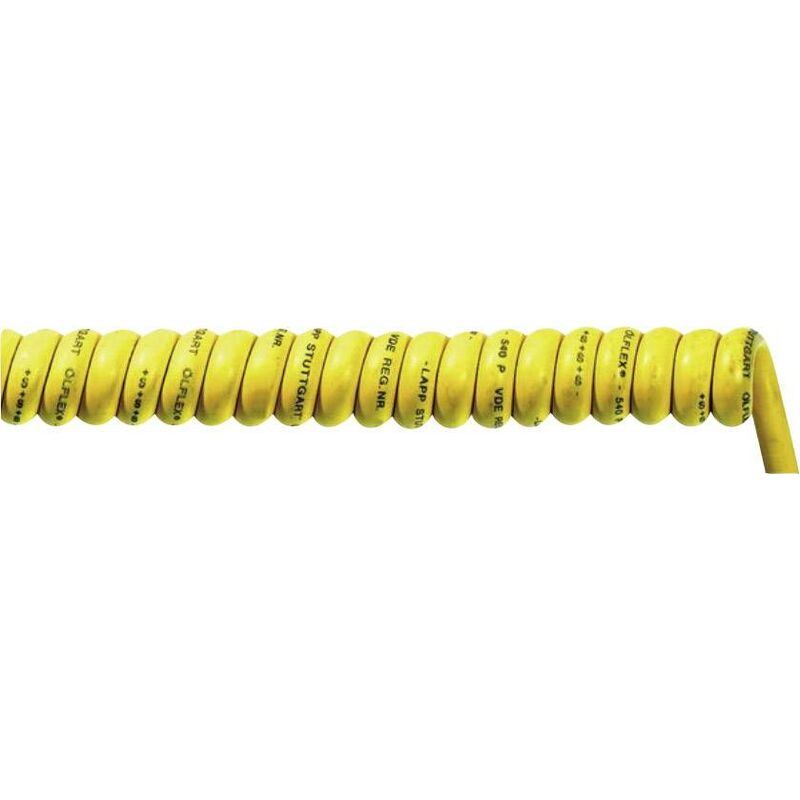 Câble spiralé LAPP ÖLFLEX® SPIRAL 540 P 73220127 300 mm / 1000 mm 3 G 1 mm² jaune 1 pc(s) X79845