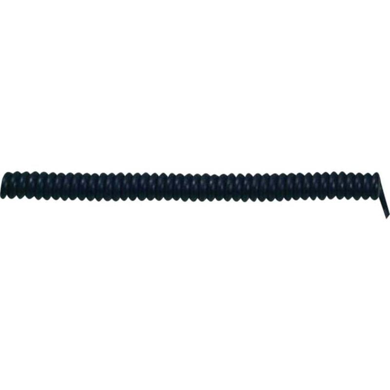 Câble spiralé LAPP X05VVH8-F 73222341 300 mm / 900 mm 5 G 0.75 mm² noir 1 pc(s)