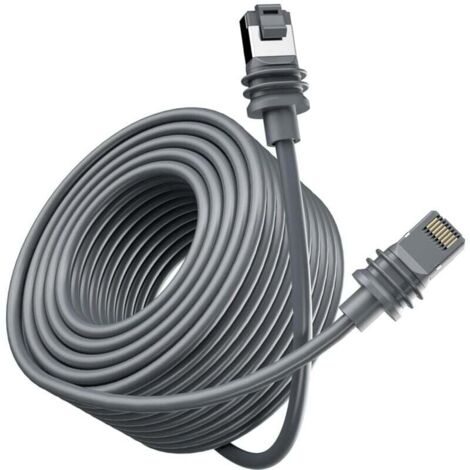 Câble Starlink Gen 3, câble d'extension de câble V3 Standard de remplacement de 10M/33 pieds, câble extérieur étanche pour Starlink
