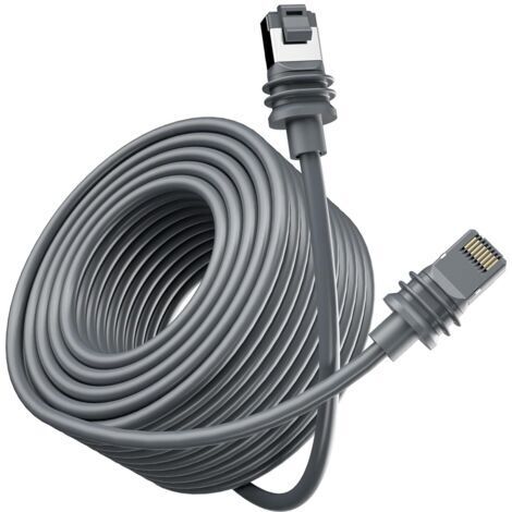 Câble Starlink Gen 3, câble d'extension de câble V3 Standard de remplacement de 23M/75 pieds, câble extérieur étanche pour Starlink
