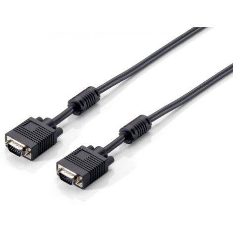 CABLE SVGA EQUIP 3COAX  MACHO - MACHO 20M CON FERRITAS 118816