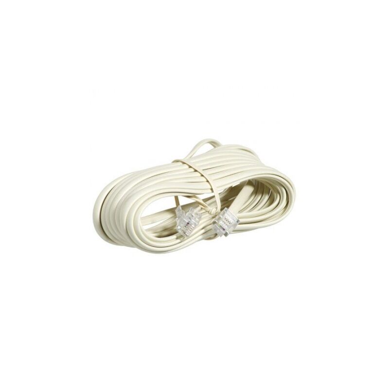 

Cable telefono 5 m. - 2 clavijas-6/4