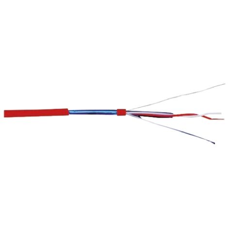 Câble téléphonique CAE Groupe 6 conducteurs, 20 AWG 3 paires, L 100m, Blindé Ruban aluminium Gris, Gaine PVC ( Prix pour Bobine de 100 Mètres )