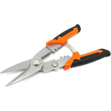 Câble terminal Pince à sertir Petit Plyers coupe-fil Dénudeurs Décapant Professional Muiltifunctional pince 8inch