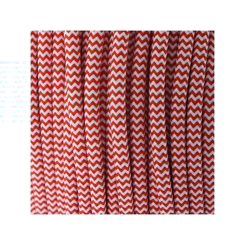 

Cable Textil Rojo/Blanco (25 Metros) Blanco / Rojo - Iluminashop