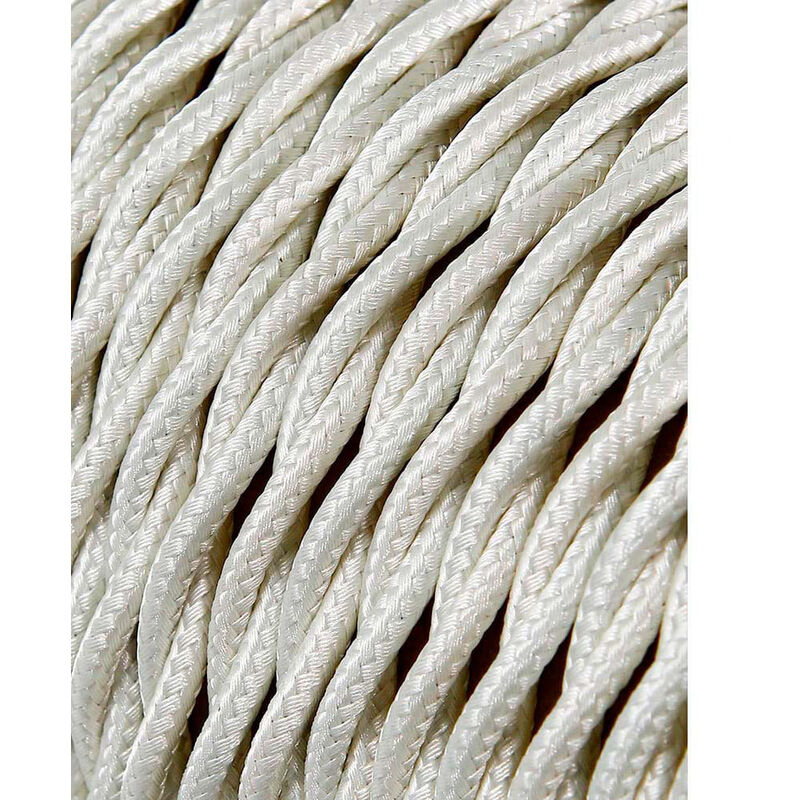 

EDM Cable textil trenzado 2x0,75mm 25mts algodon euro/mts