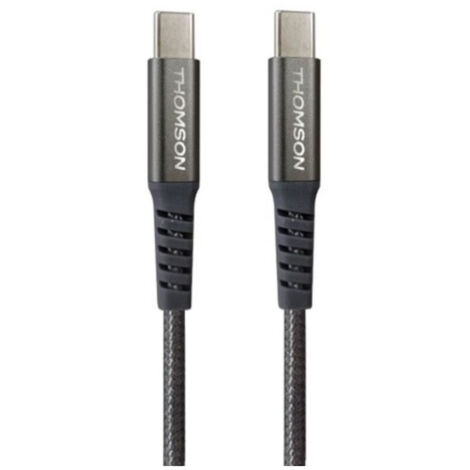 Câble - THOMSON - Charge & données - USB-C vers USB-C - 100 W - 1.5 m
