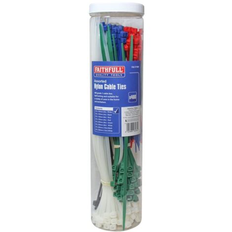 Cable Ties - Barrel Pack of 400