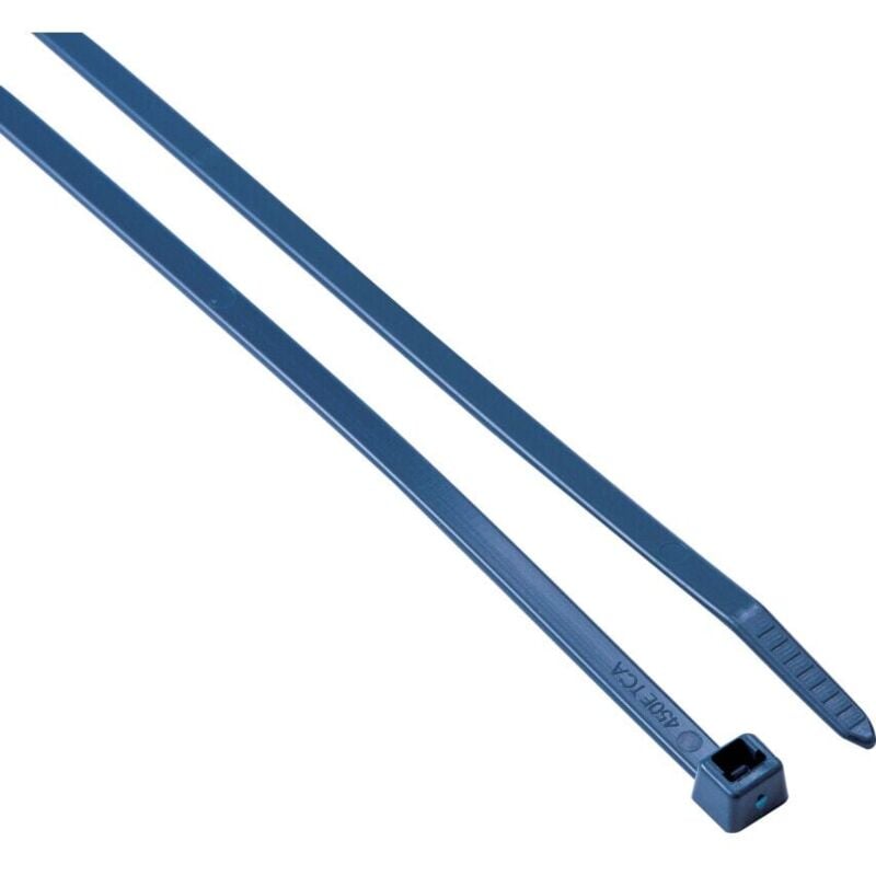 Hellermanntyton - Cable Ties, Metal Detectable, for Food Industry, 200 x 4.8mm, Pa