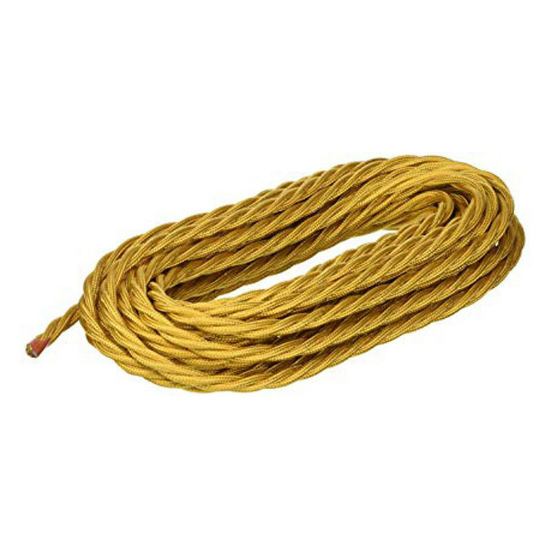 Cable trenzado de seda dorada Fanton 3X1,50 madejas de 10 metros 93848-10