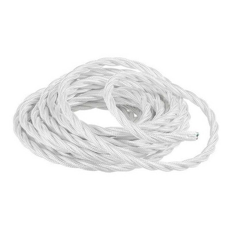 Fanton - câble soie tressé 3X1,50 écheveau 10 mètres blanc 93808-10