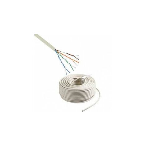 Câble TV Grade 3 - Blanc - Couronne de 100m - GRADE3TVC100