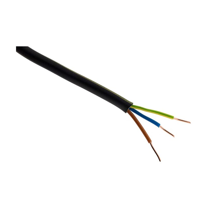 Cables Rct Sau - Câble électrique U1000 R2V 3G1.5mm² - Couronne 25 m