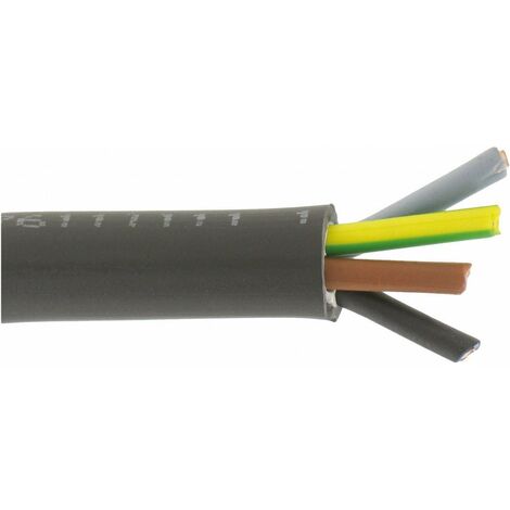 Câble U1000 R2v 4g2,5mm 50m Câble électrique Robuste Pour Installations Fixes - Générique