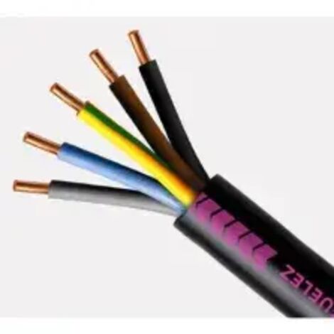 Câble U1000 R2V CU (Rigide) - 5G1,5 mm² - Prix au M