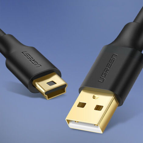 Câble UGREEN US132 USB vers Mini USB, 0,5 m (noir)