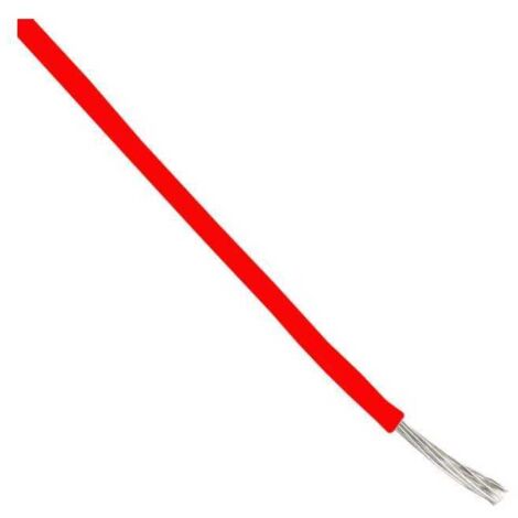 Câble unipolaire BS 4808 section 0,22 mmq Rouge