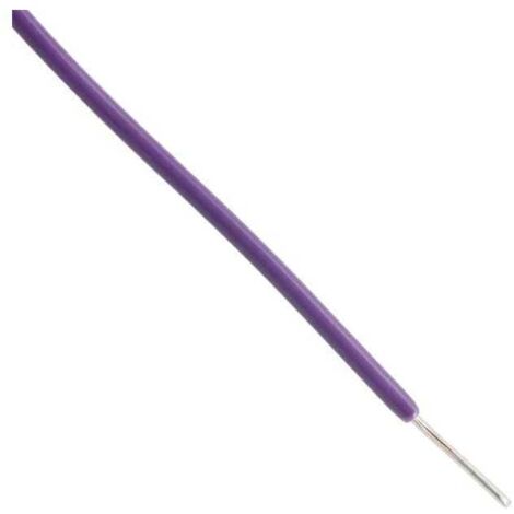 Câble unipolaire BS 4808 section 0,22 mmq Violet