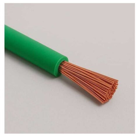 Câble unipolaire FLRY-B ISO 6722 Classe B 4,00 mmq vert